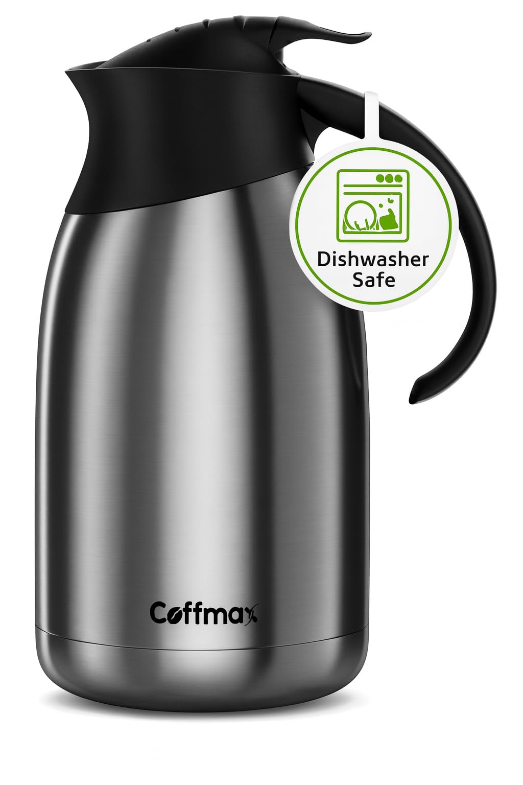 Coffmax elegant kitchen carafe fits any décor and needs.