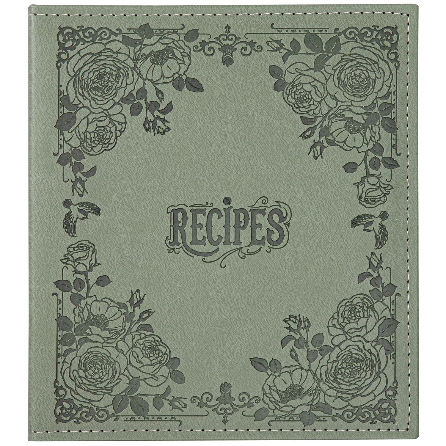 COFICE recipe book with dark green cover for elegant organization