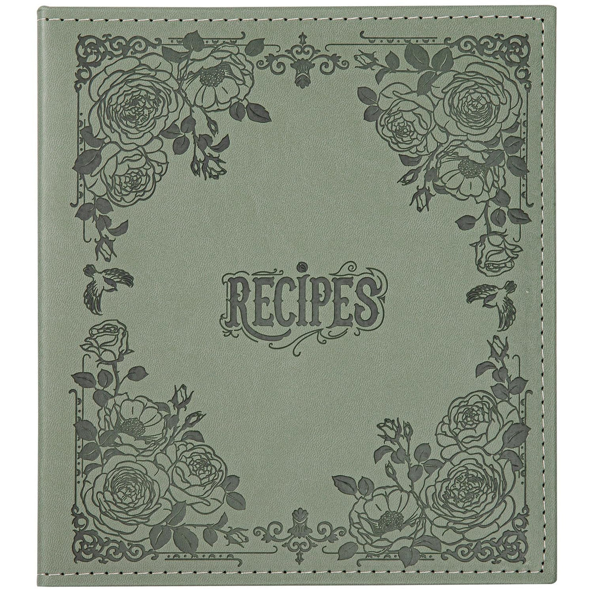 COFICE recipe book with dark green cover for elegant organization