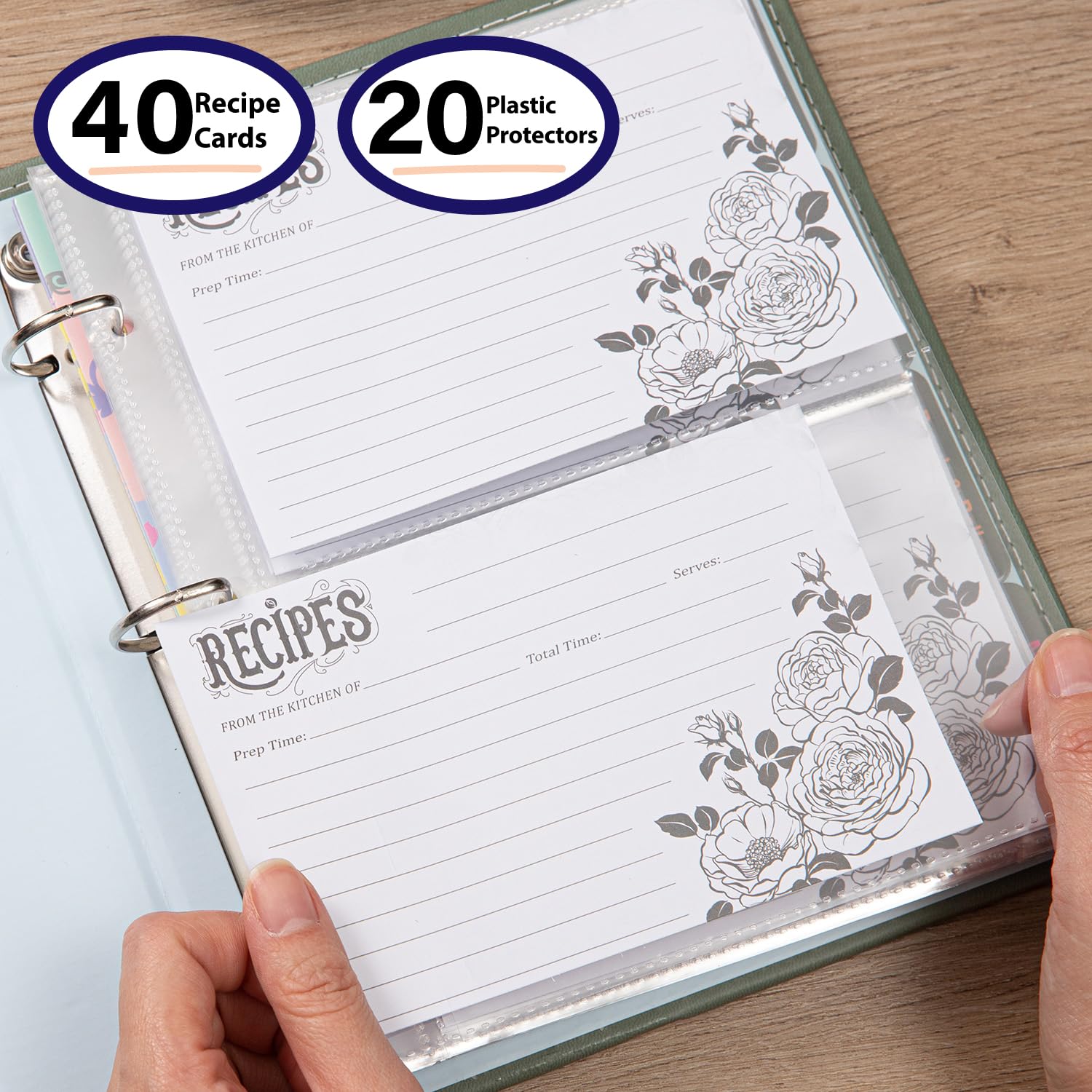 COFICE tabbed dividers for easy category organization