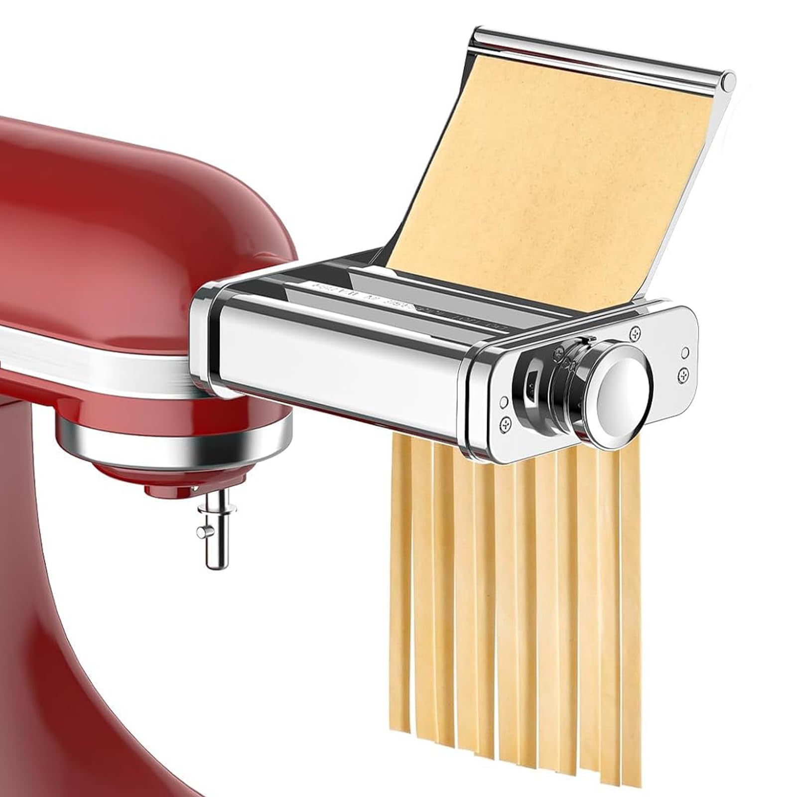Cofun 3-in-1 pasta roller for KitchenAid creates silky dough sheets for pasta