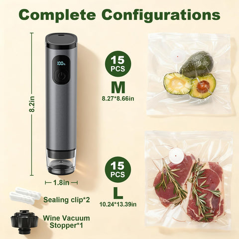 Cofun bonus wine stopper included for preserving opened bottles.