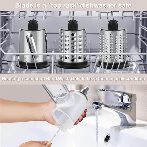 Easy-clean assembly view of the Cofun attachment for quick maintenance