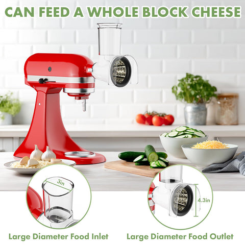 BPA-free housing ensures safe, durable food prep