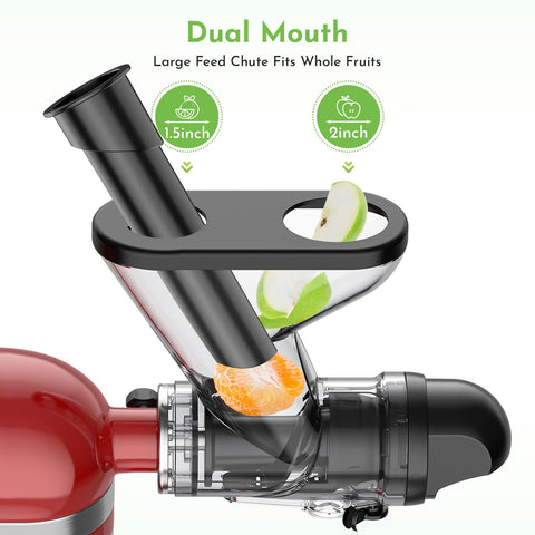 Cofun KitchenAid juicer features BPA-free Tritan material for safe family use.