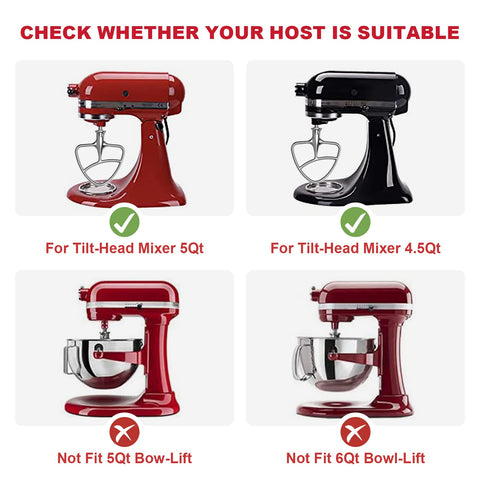 Cofun KitchenAid mixer paddle in a bowl, thorough mixing.