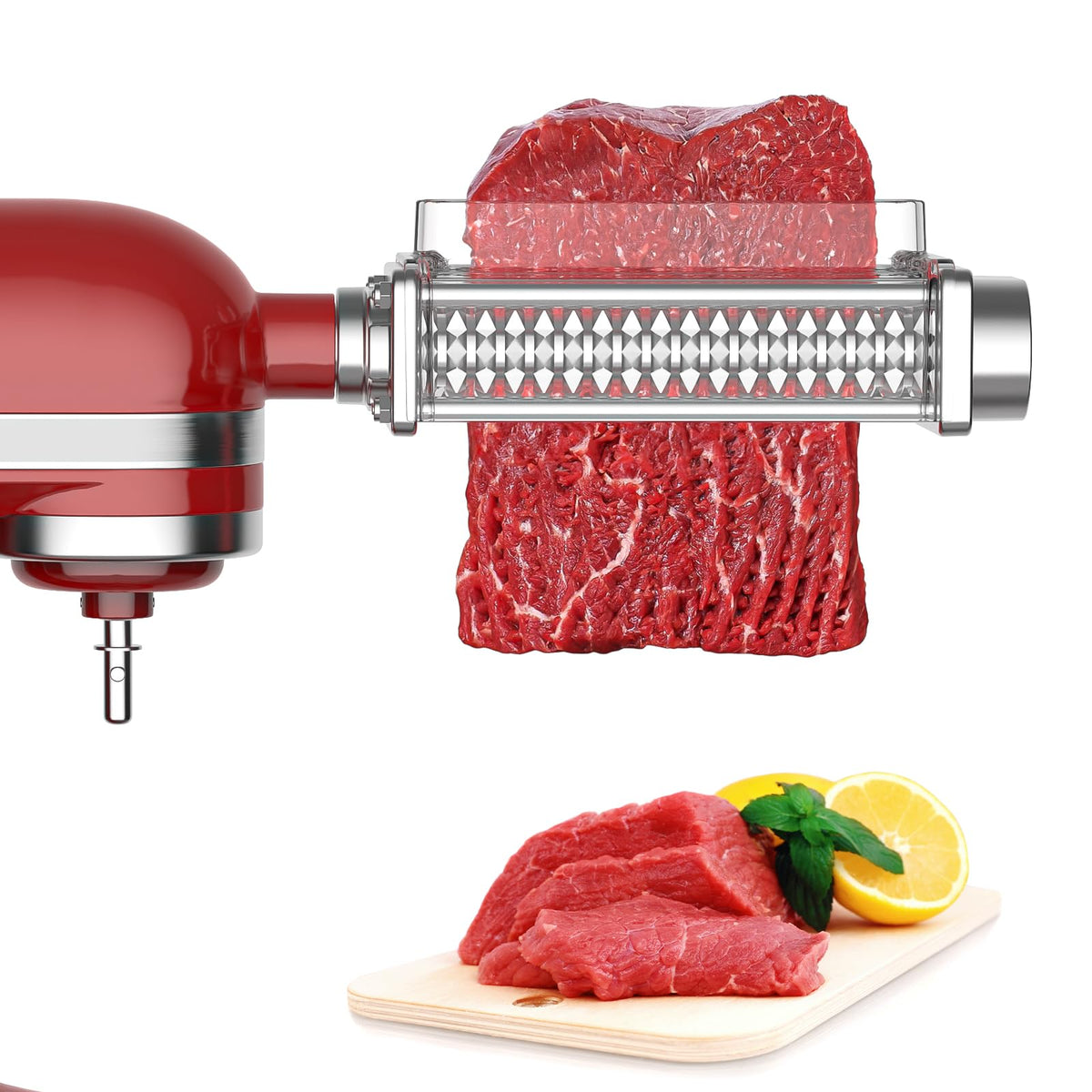 Cofun Meat Tenderizer Attachment for KitchenAid, compatible with all models, enhances flavor