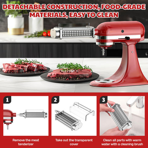 Cofun attachment delivers quick tenderization to save prep time