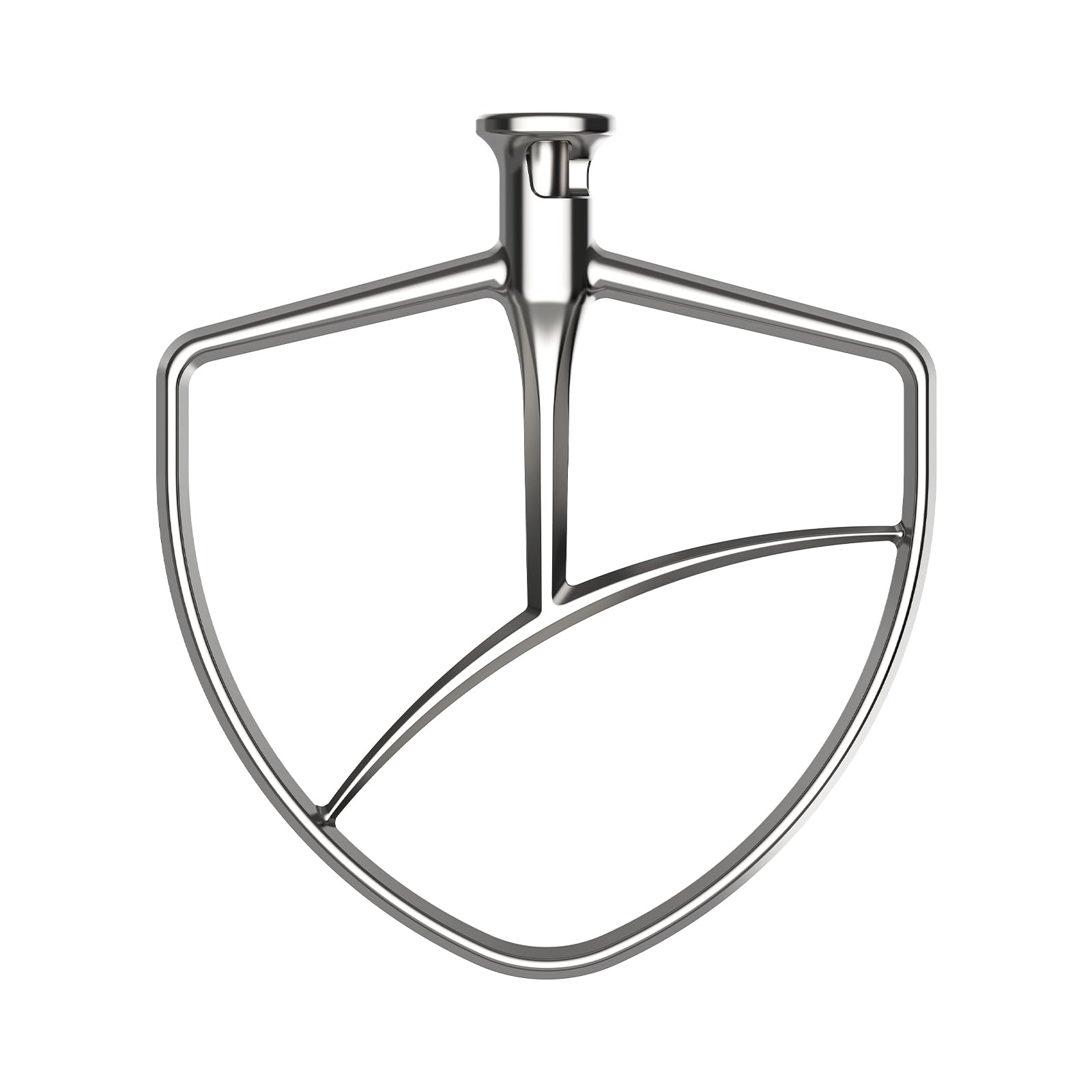 Cofun paddle attachment for KitchenAid with flat-beater design and durable stainless steel