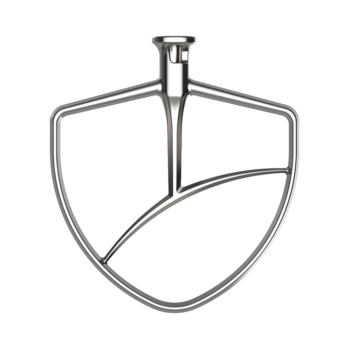 Cofun paddle attachment for KitchenAid with flat-beater design and durable stainless steel