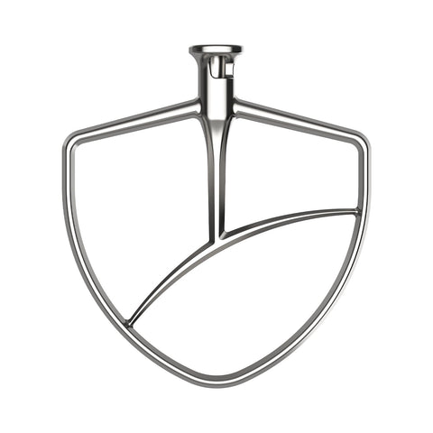 Cofun paddle attachment for KitchenAid with flat-beater design and durable stainless steel