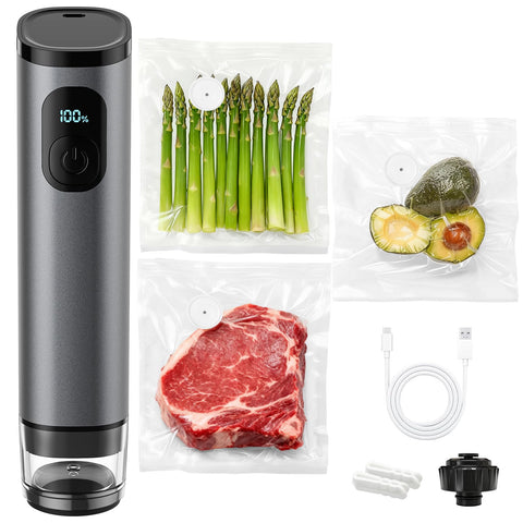Cofun vacuum sealer with premium metal housing highlights durable construction for long-term use.