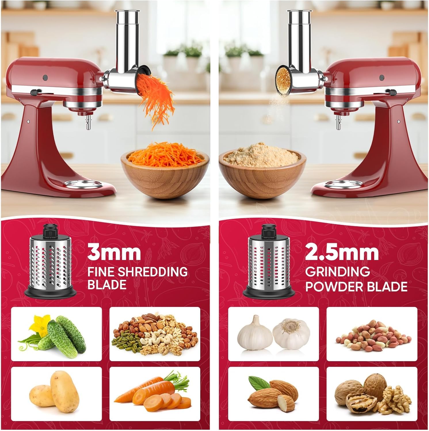 Cofun stainless-steel construction ensures durability for daily meal prep
