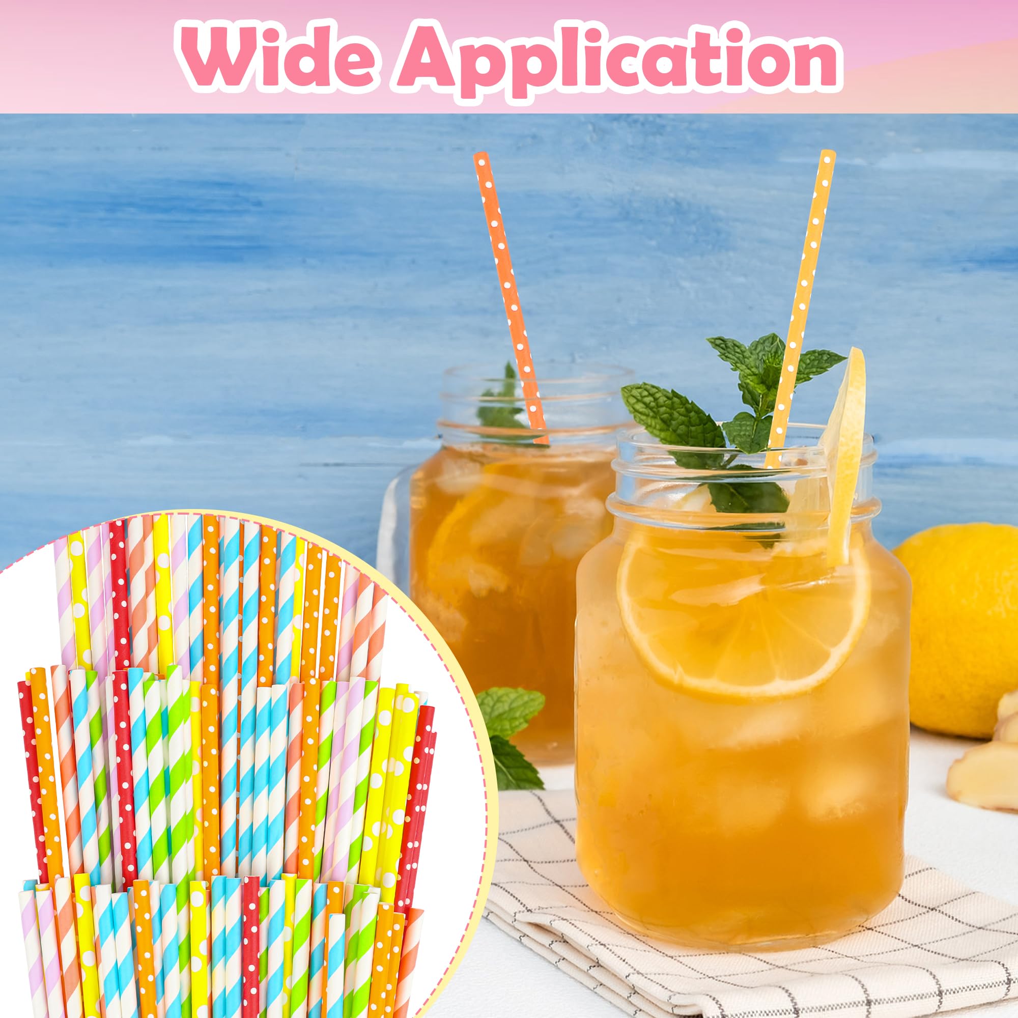 Coitak patterned sticks add a festive touch to candy creations.