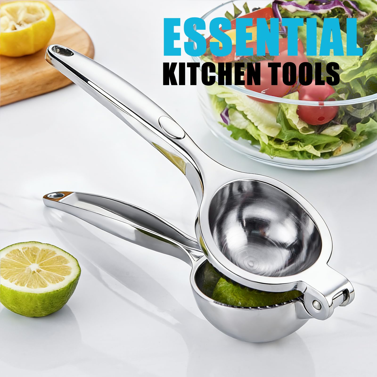 COKORA Lemon Squeezer hanging hole enables easy wall storage.