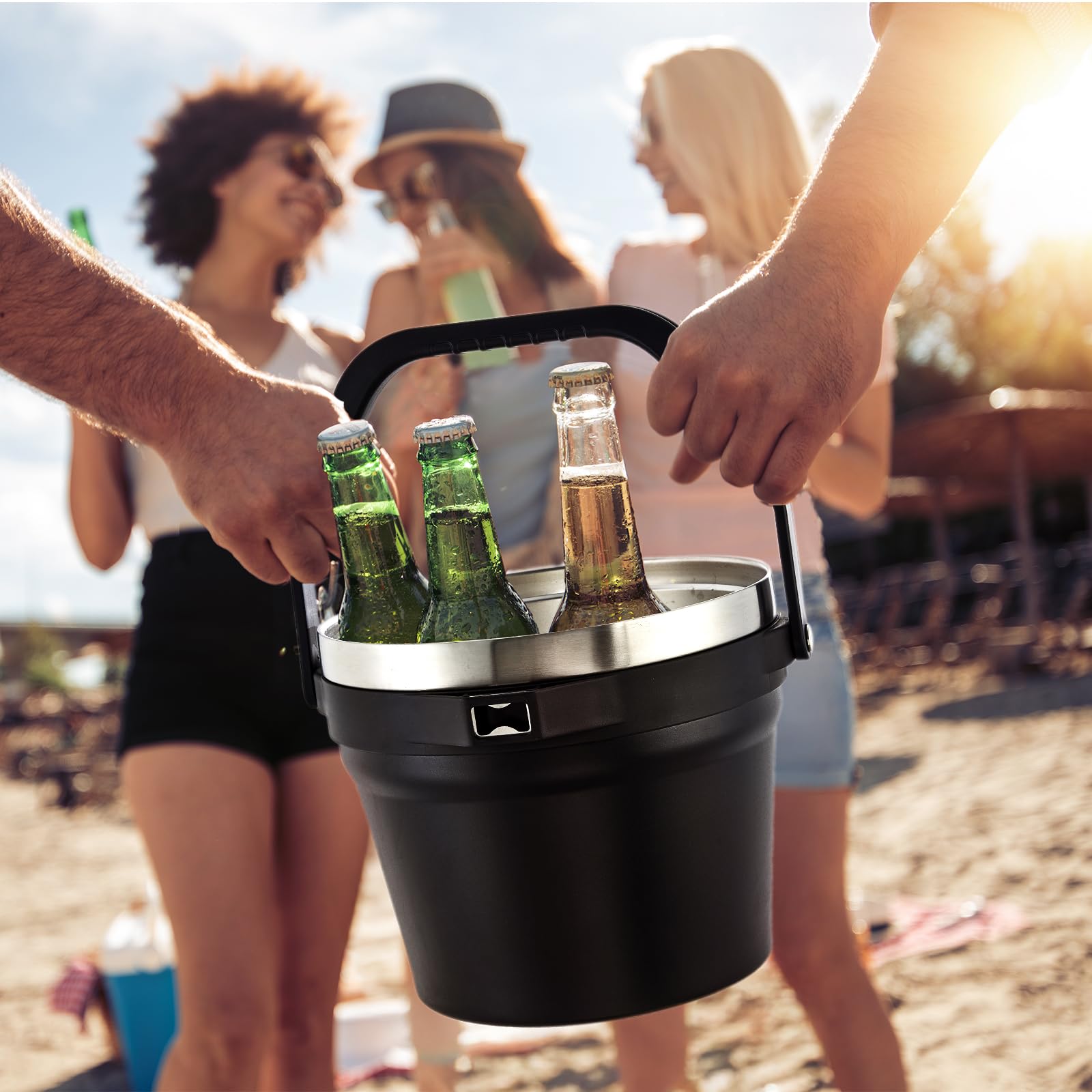 COKTIK 7L stainless interior dishwasher-safe and rust-proof