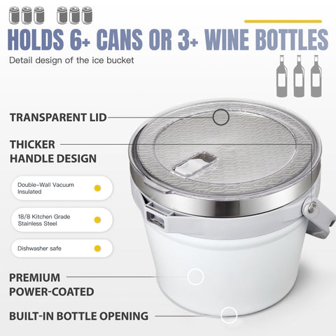 COKTIK front built in bottle opener for outdoor events.