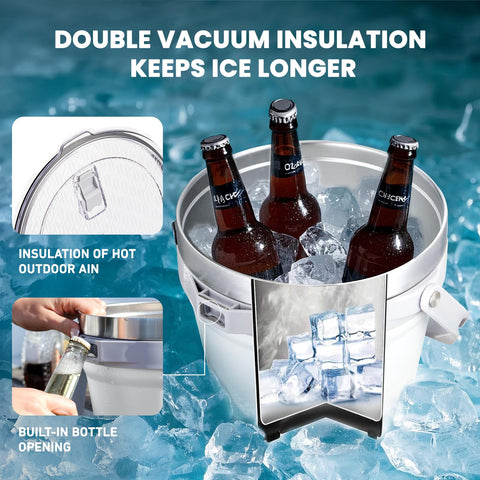 COKTIK bucket holding six longnecks for easy hosting