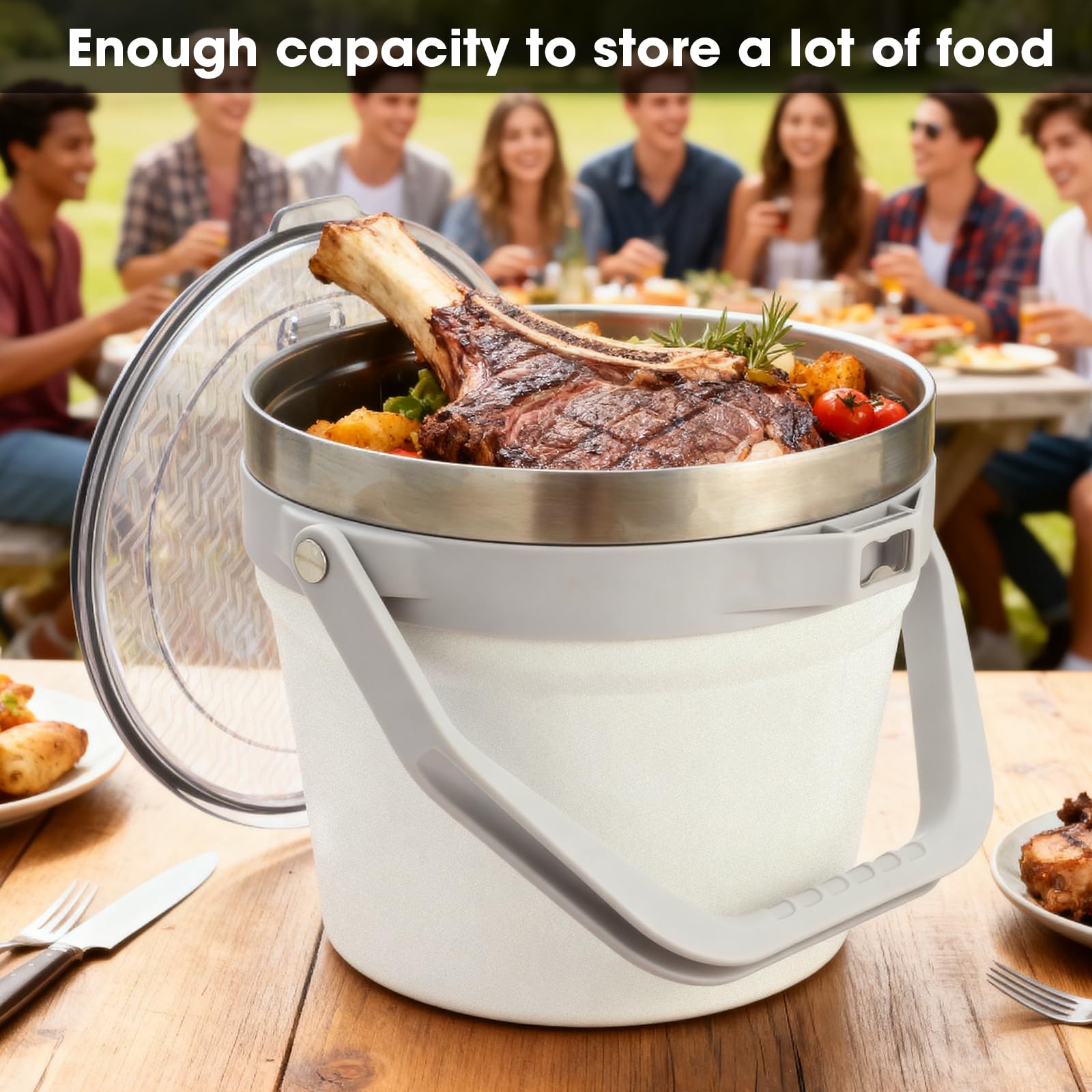 COKTIK bucket holding three wine bottles for wine-focused entertaining