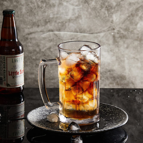 COKTIK large handle provides comfortable grip for extended sipping.
