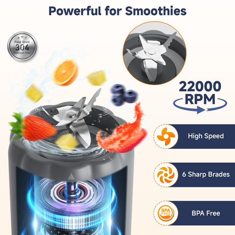 COKUNST portable blender base with control panel for quick blends.