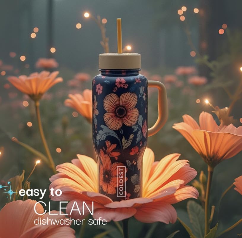Stainless steel construction of Coldest Water tumbler for durability and daily use.