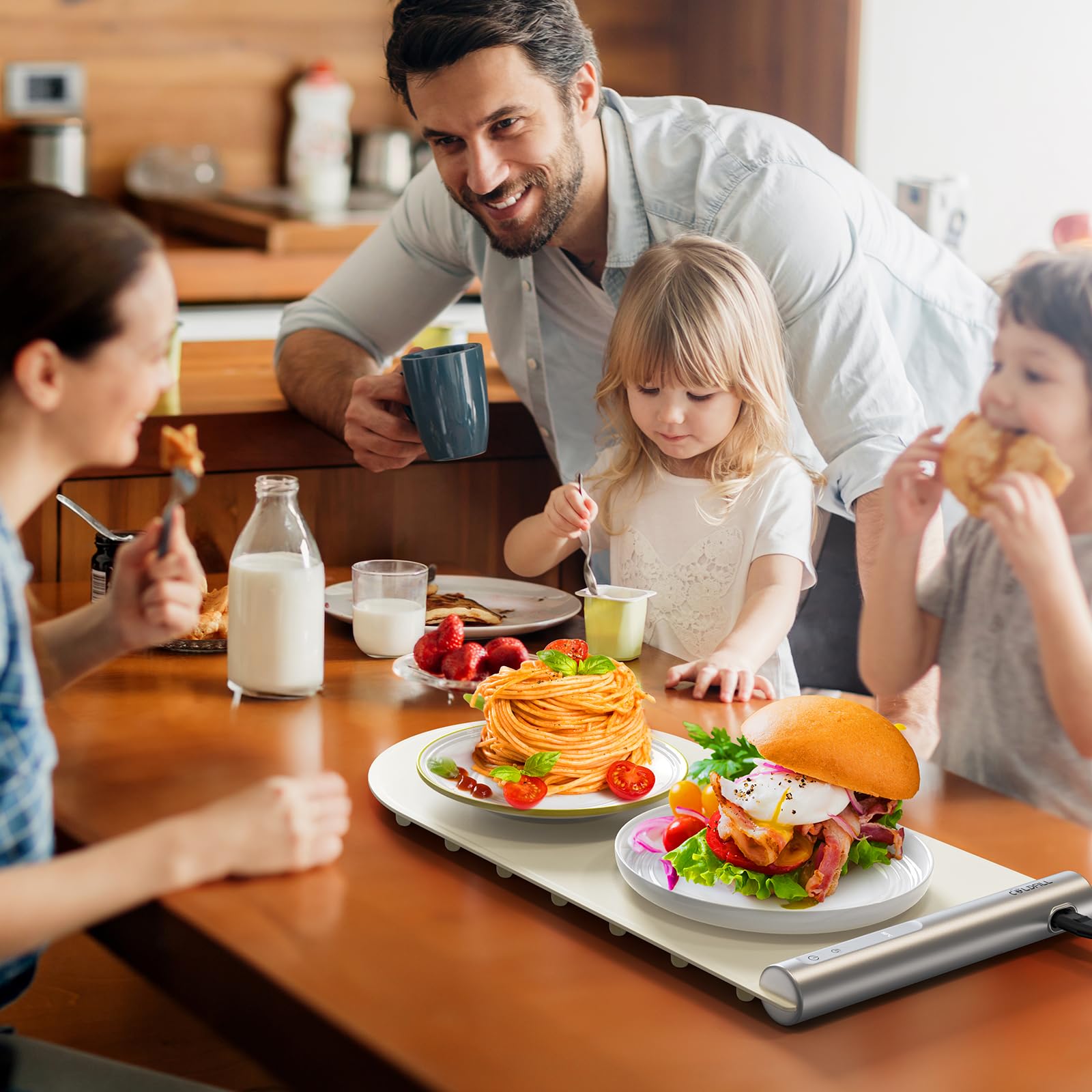 COLDFILL warming mat is perfect for buffets, gatherings, and daily meals