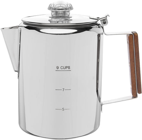 COLETTI Bozeman top view with glass lid for monitoring brew