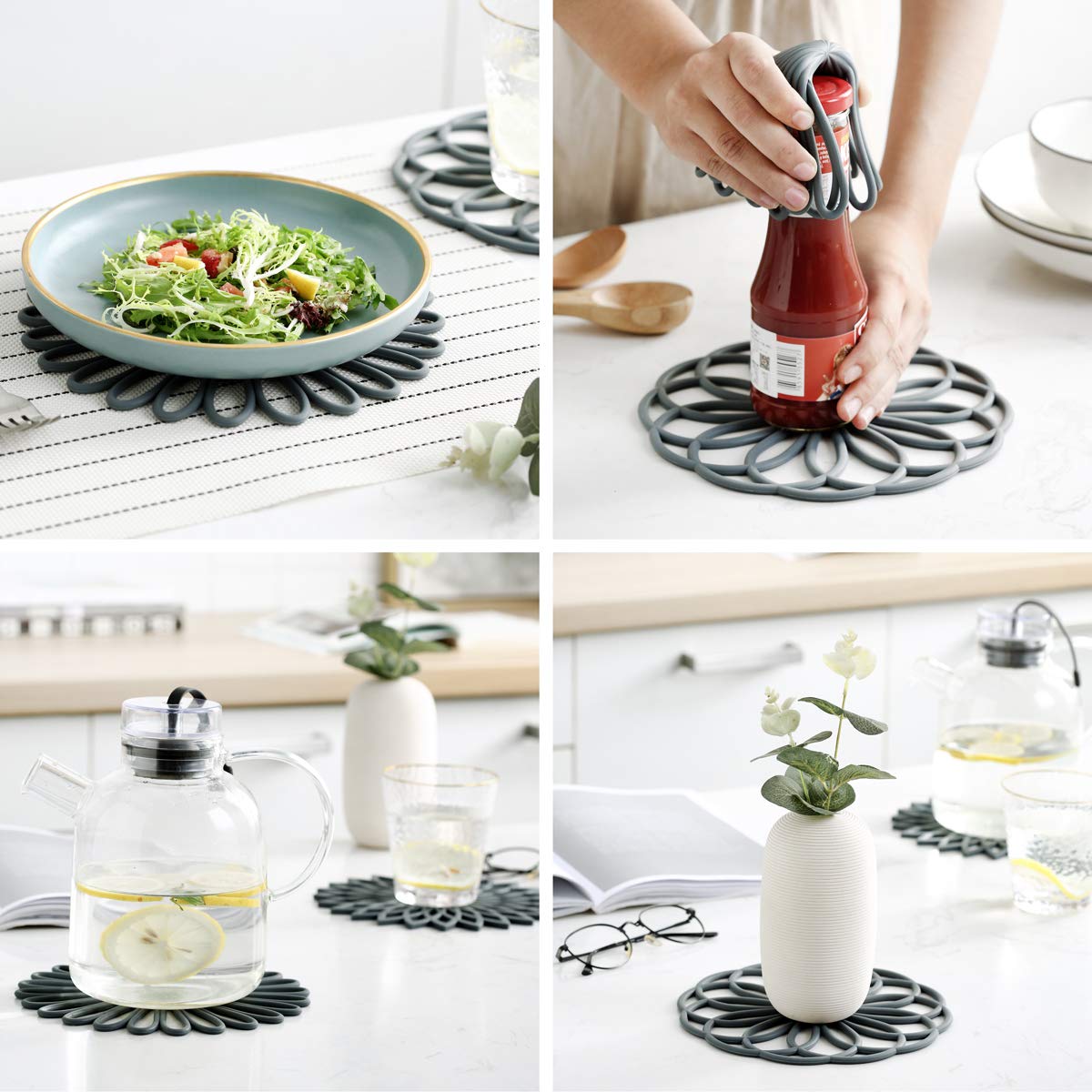 Colinda dishwasher-safe design makes cleanup quick after cooking.
