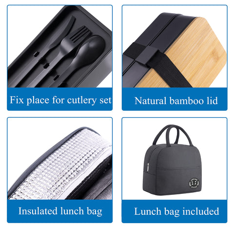 Collect Beauty Bento Box includes a matching lunch bag for transport
