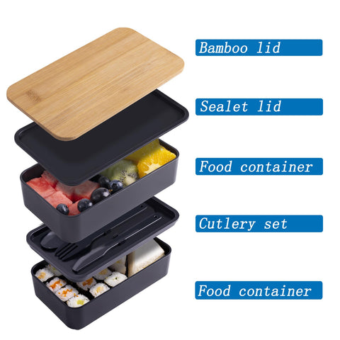 Collect Beauty Bento Box shows stackable compartments for organized meals on the go