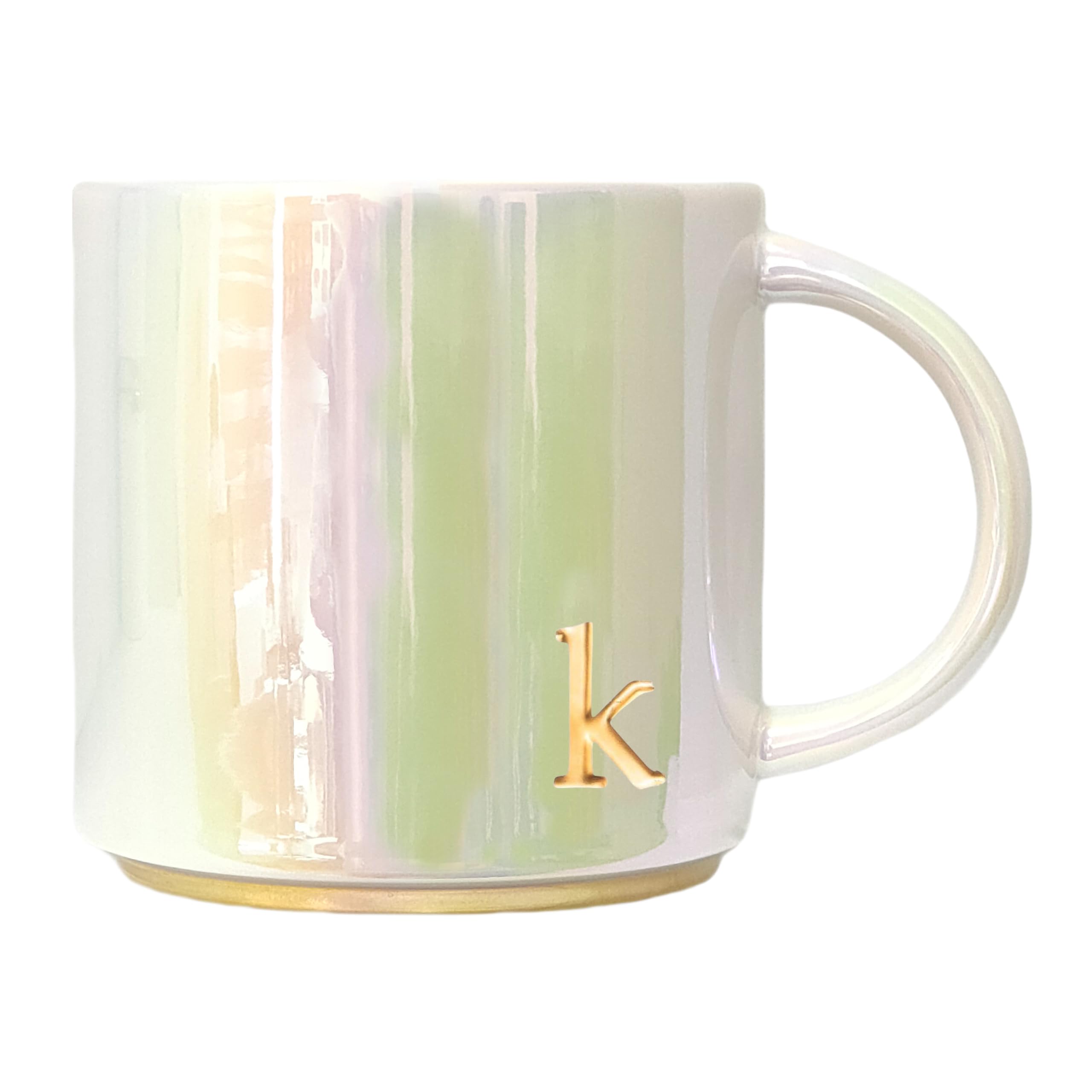 COLLECTIVE HOME ceramic mug with iridescent finish adds a unique visual touch to daily coffee rituals.