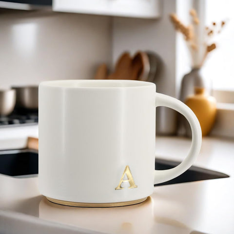 COLLECTIVE HOME elegant gold design mug adds sophistication to mornings.