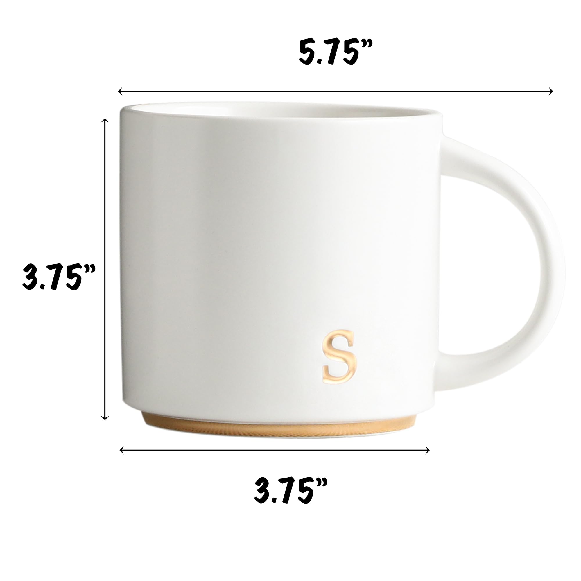 COLLECTIVE HOME gold-plated initial design adds elegant branding.