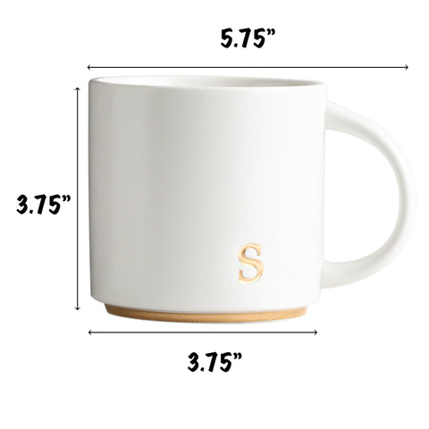 COLLECTIVE HOME gold-plated initial design adds elegant branding.