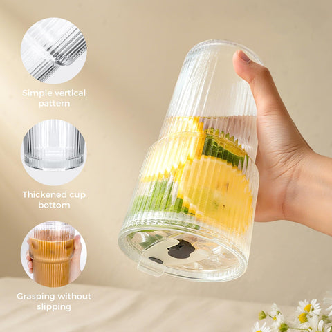 Colnic lead-free borosilicate glass preserves flavor and clarity.
