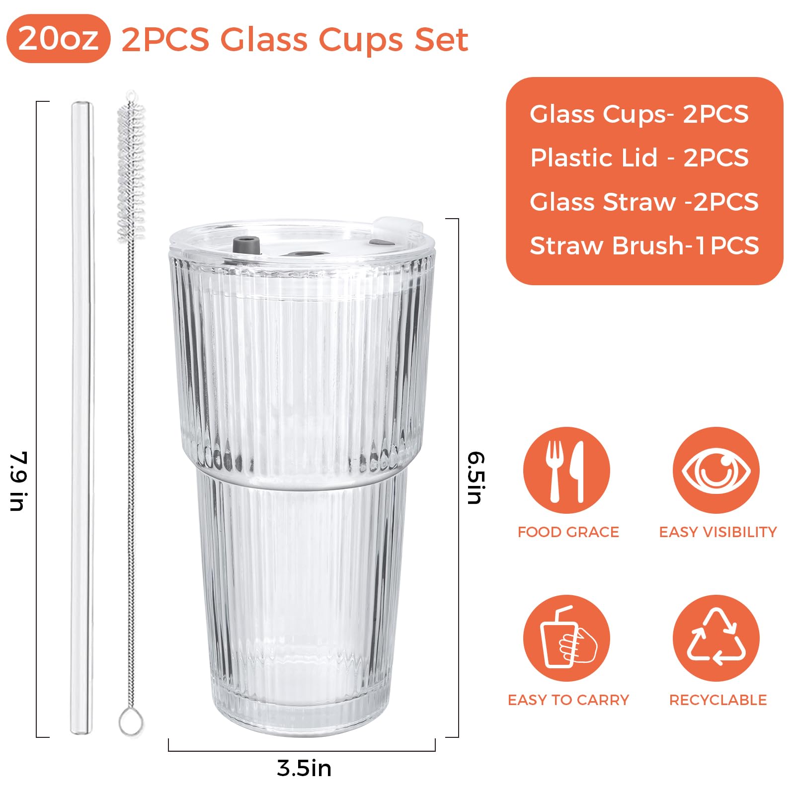 Colnic ribbed glass cups catch light with elegant table presentation.