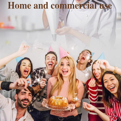 COLOGO disposable icing bags simplify cleanup after baking sessions.