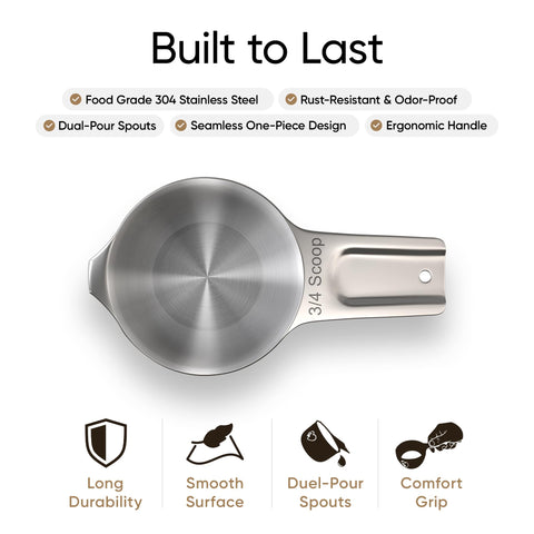 Color Up rivet-free seamless design eases cleaning and prevents residue buildup.