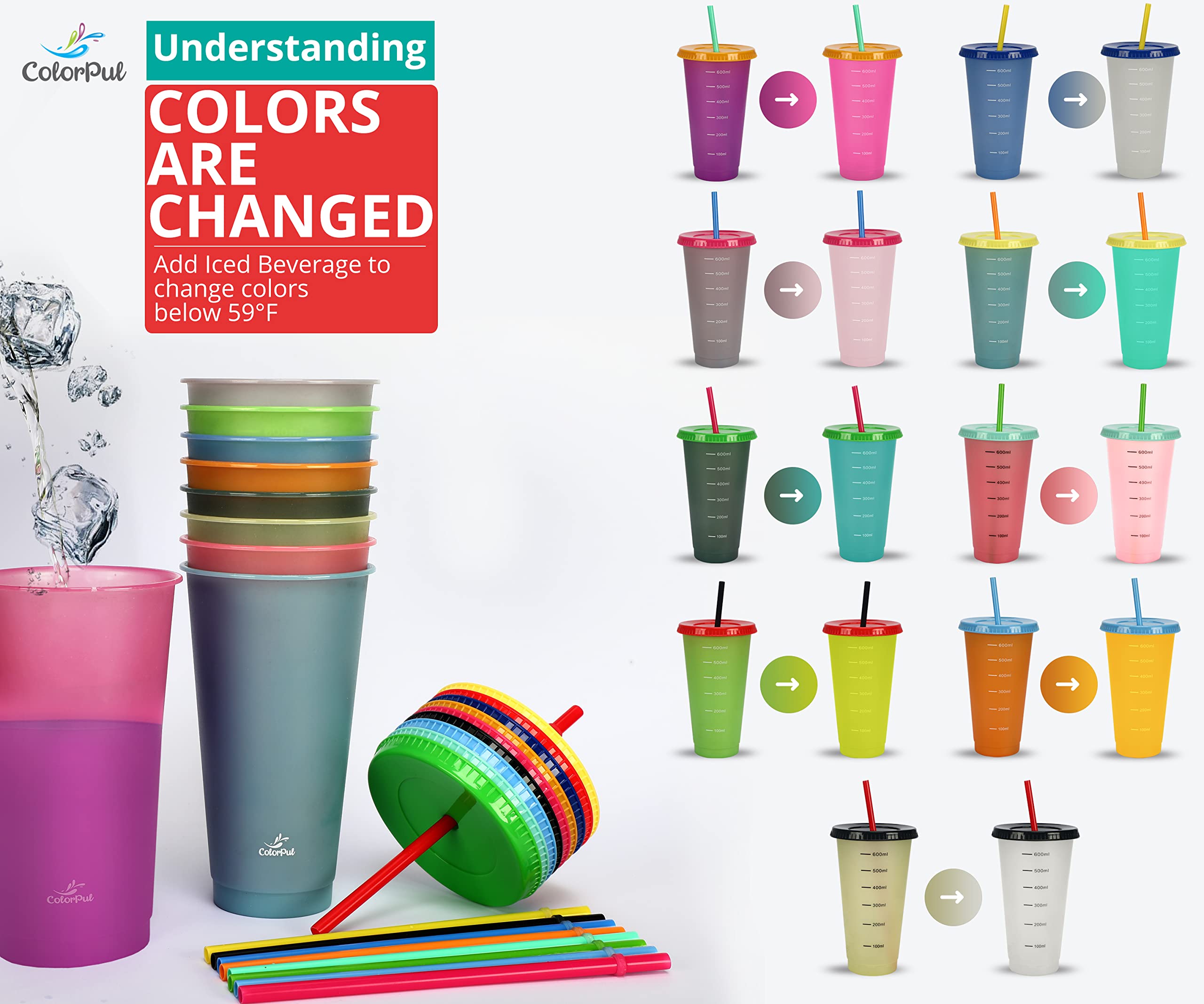 COLORPUL color-changing effect adds fun visuals at gatherings.
