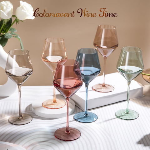 Colorsavant all-wine-types glass elevates red, white, and rosé tasting experiences.