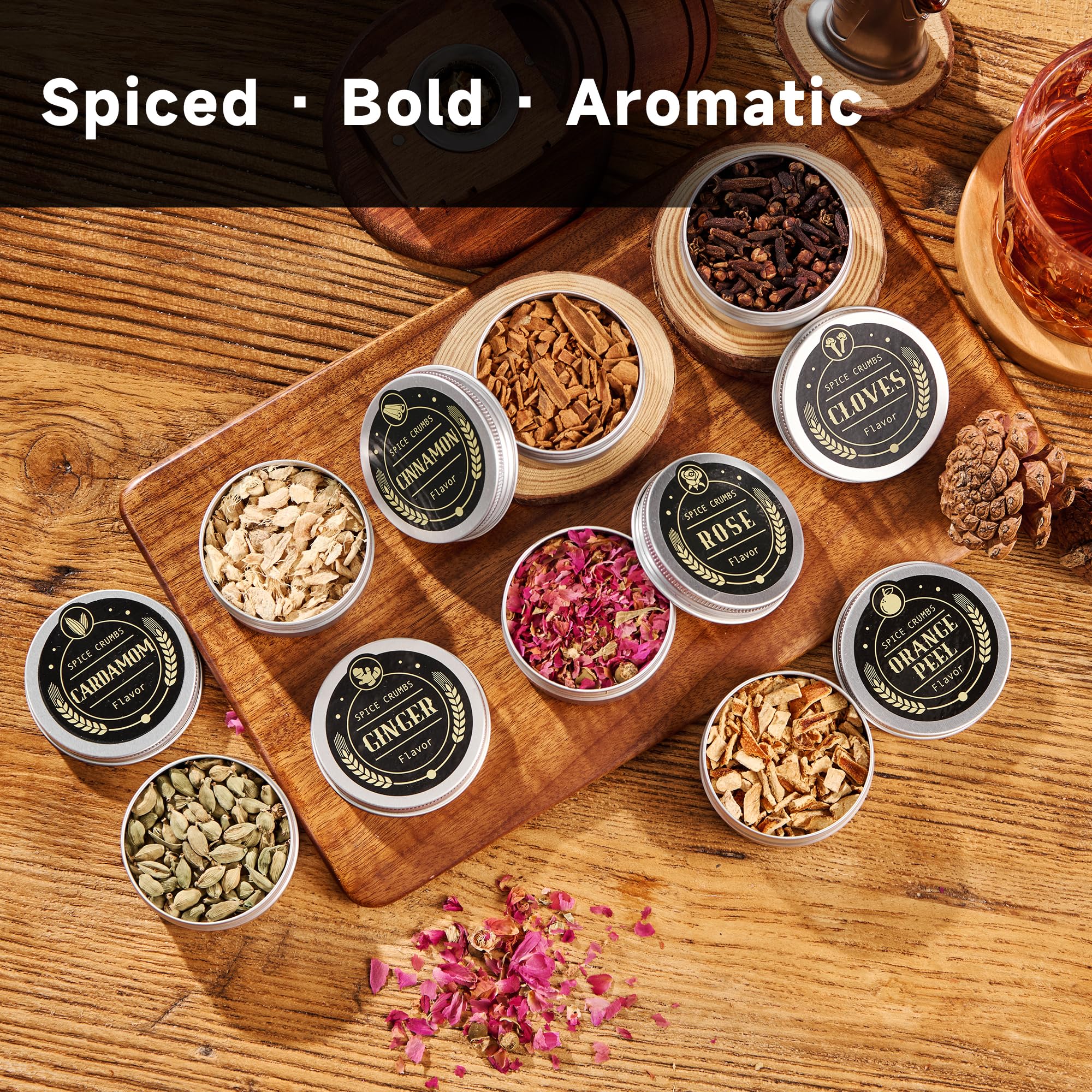 ComboJoy apple wood chips deliver light fruit notes for mixes