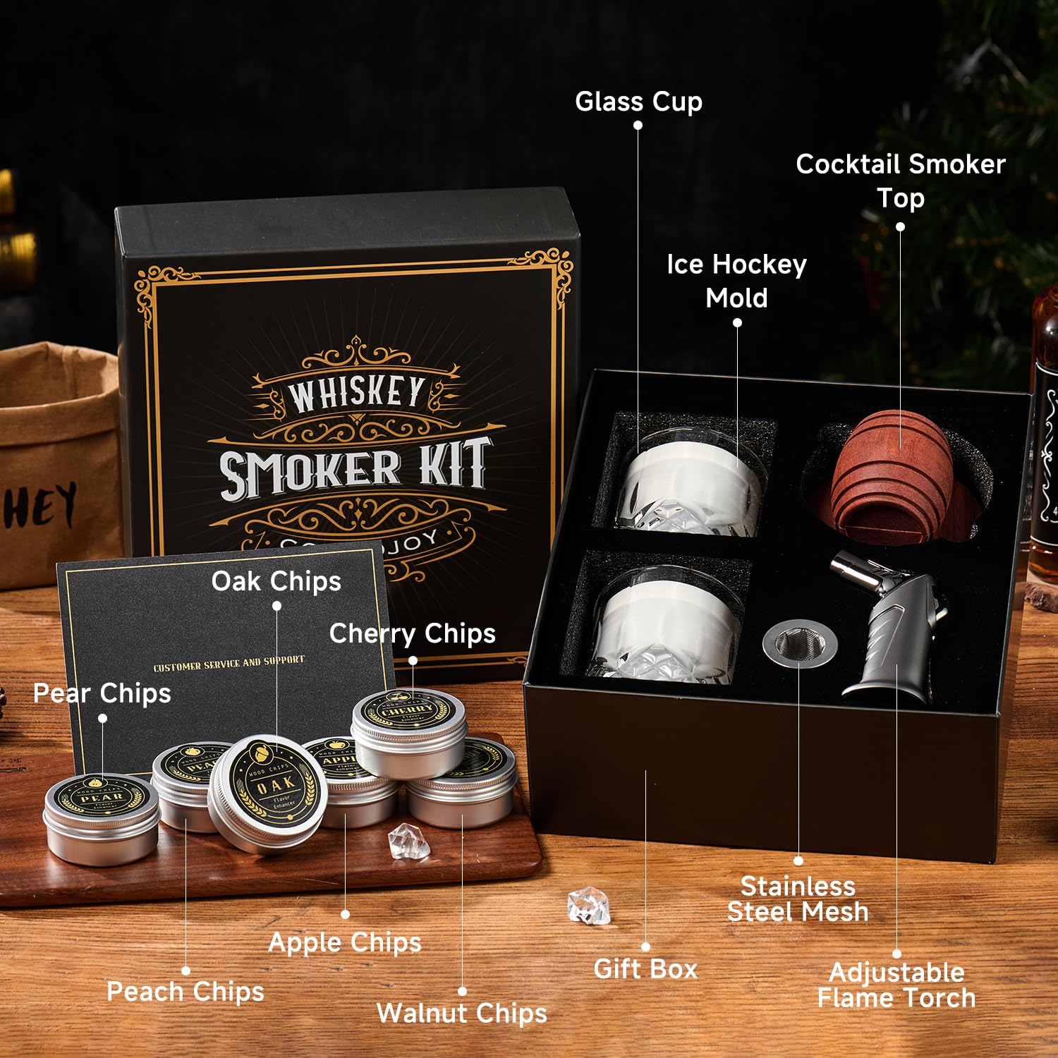 ComboJoy-portable-kit enables outdoor smoking at picnics or gatherings.
