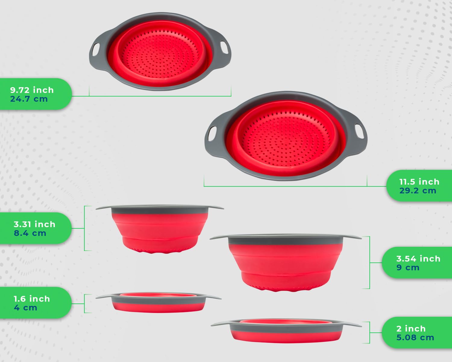 Comfify colander draining pasta highlights quick setup for al dente results and cleanup