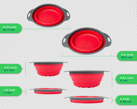 Comfify colander draining pasta highlights quick setup for al dente results and cleanup