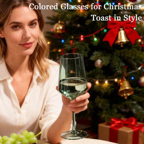 Comfit 15-ounce wine glass capacity for generous pours.