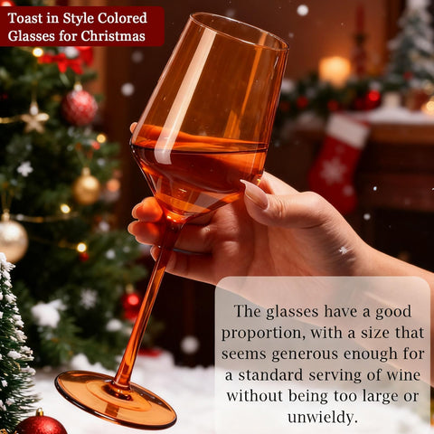 Comfit everyday-use crystal wine glass for casual gatherings.