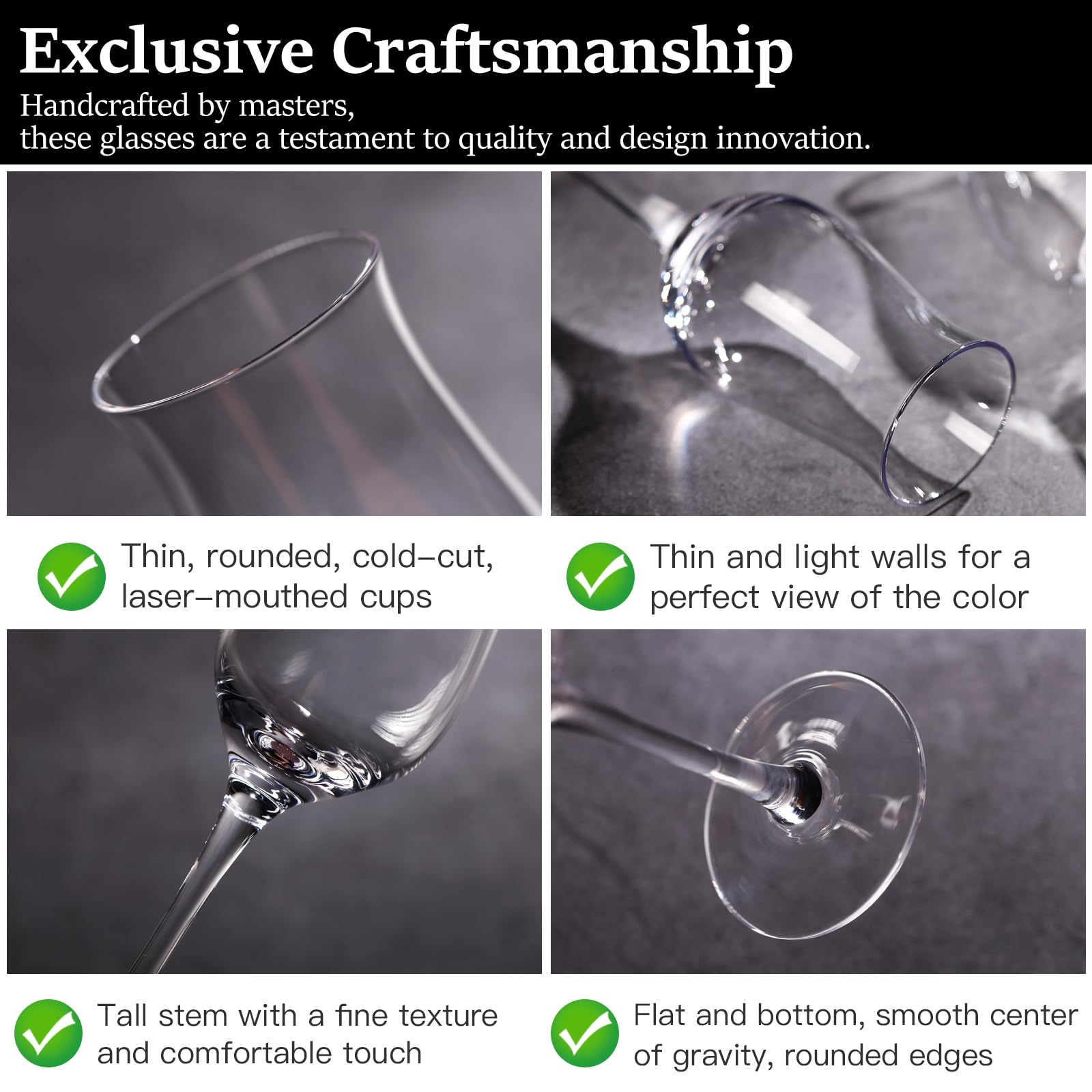 Comfit gift-set snifter glasses come in a stylish box for gifting.