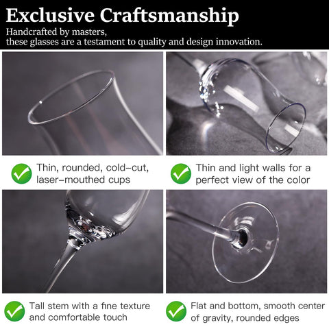 Comfit gift-set snifter glasses come in a stylish box for gifting.