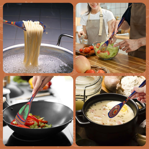 Gift-ready packaging of Comfoyar Pakkawood utensil set